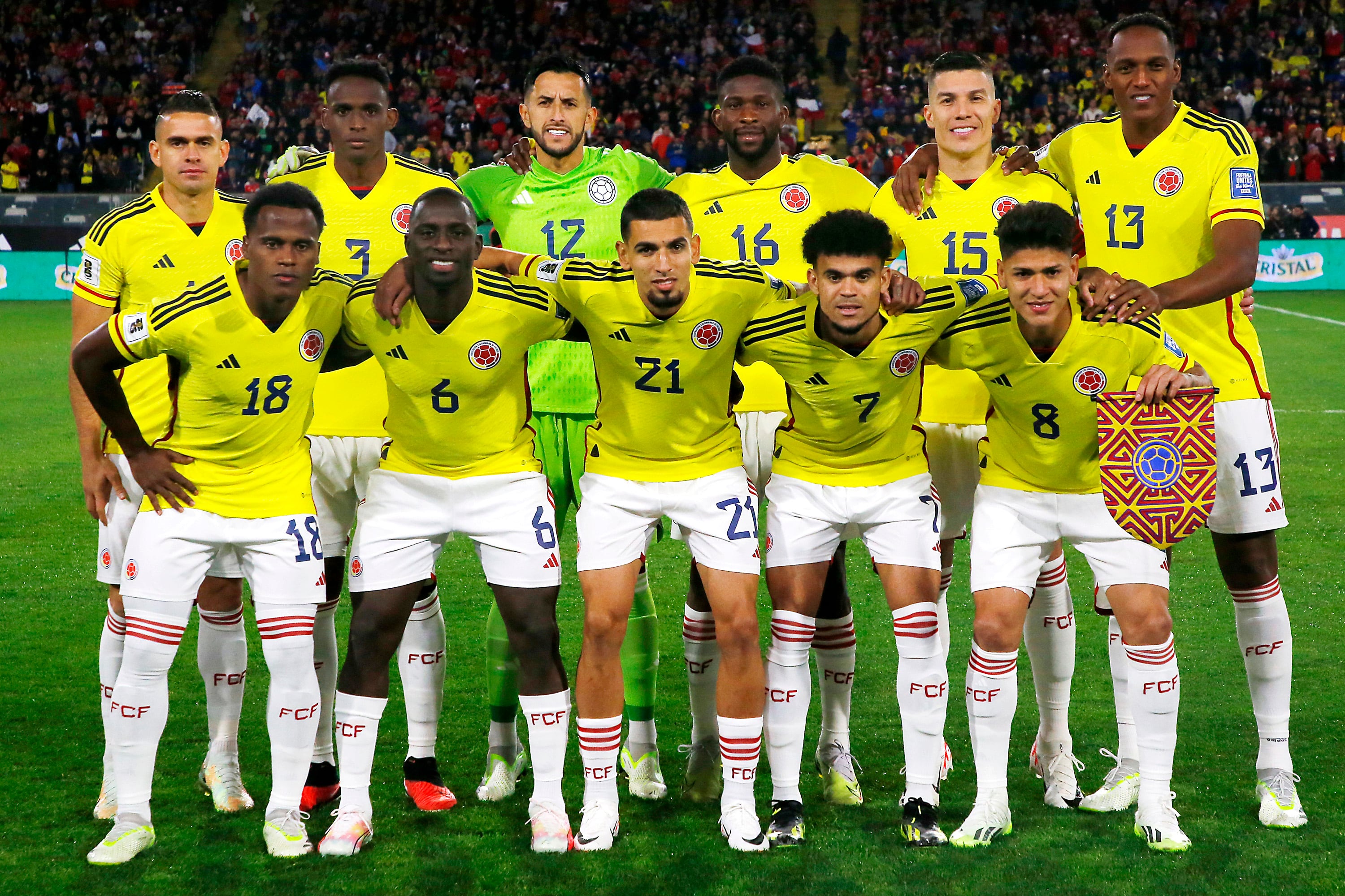 Once titular de la Selección Colombia ante Chile. (Photo by Marcelo Hernandez/Getty Images)