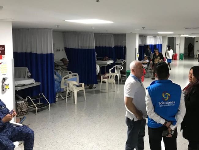 Verifican atención a pacientes en el hospital Federico Lleras en Ibagué