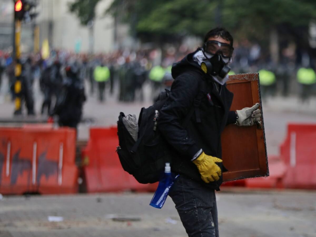 Así trabajan 350 gestores de convivencia durante las marchas en Bogotá
