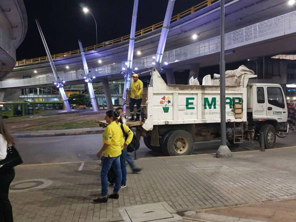 Empresa de Aseo de Bucaramanga funcionará debajo de un puente