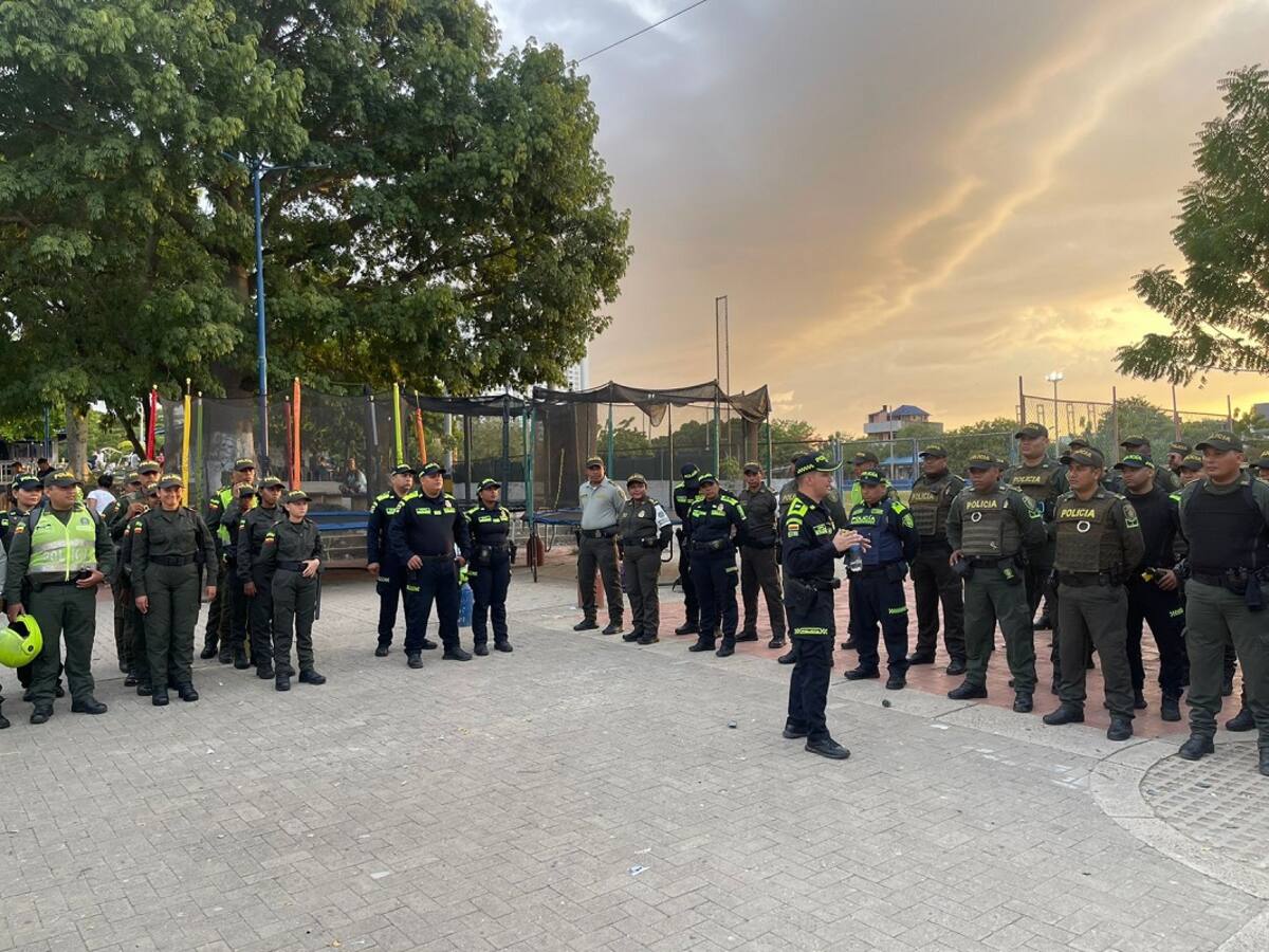 Más de 150 policías realizaron Comando Situacional en el barrio El Campestre