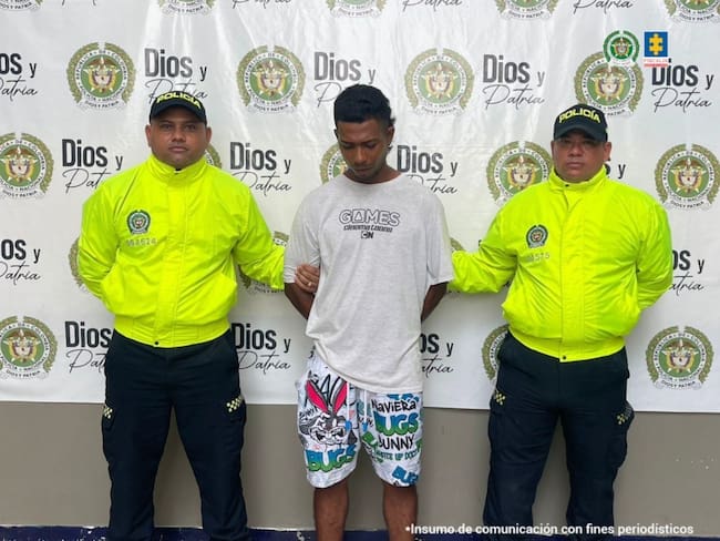 Yefris Pestana Mendoza escapó tras presuntamente cometer el crimen y fue capturado días después en Lorica, Córdoba.