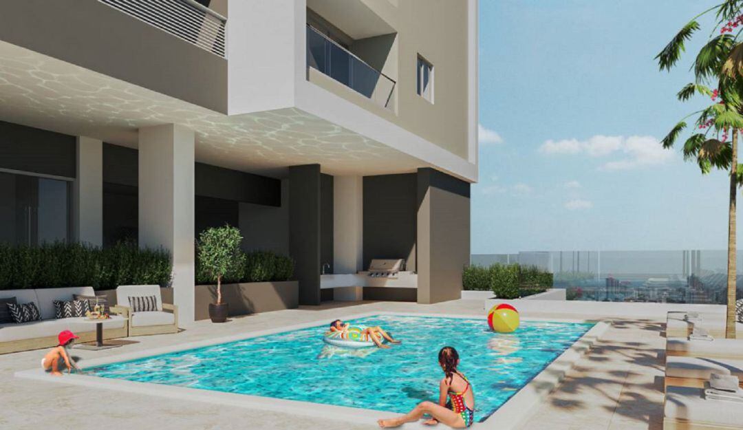 El proyecto Axis Oasis Urbano ubicado en la Transversal 54 tendrá de una torre 40 pisos y contará con 189 apartamentos