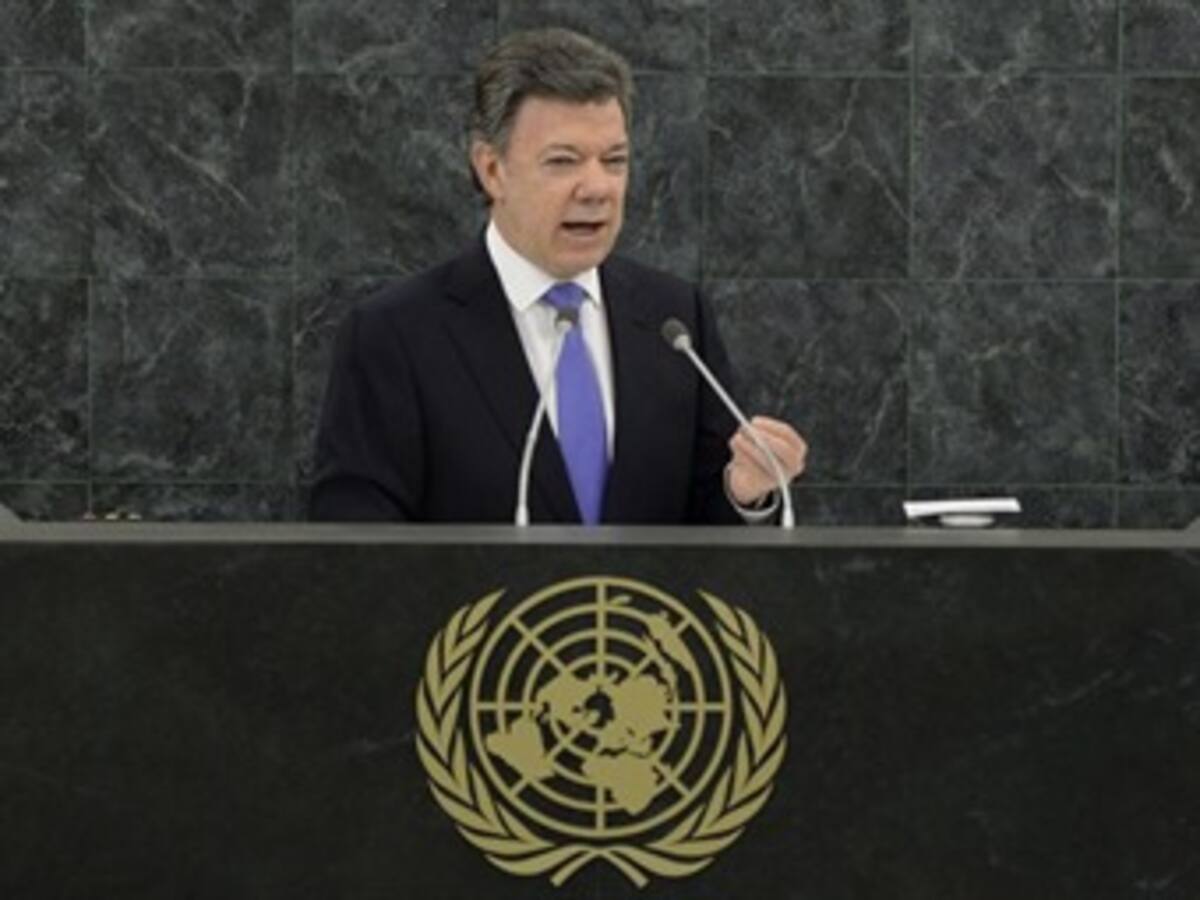 ONU celebró relevancia de las víctimas en discurso de Santos en Nueva York