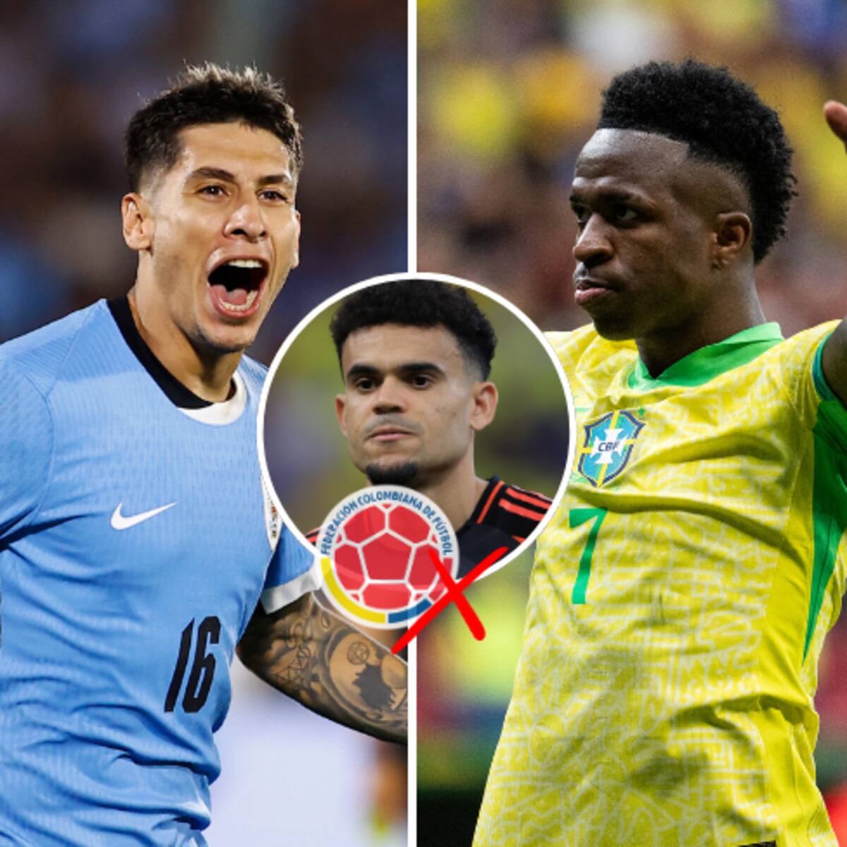 Colombia repite con Brasil el fatídico error que cometió con Uruguay: antirécord en Eliminatorias