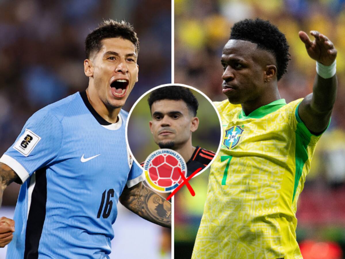 Colombia repite con Brasil el fatídico error que cometió con Uruguay: antirécord en Eliminatorias