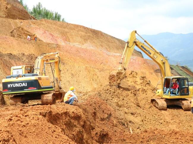 Obras de mitigación del riesgo en Los Juncos, Dosquebradas, van en un 45 %