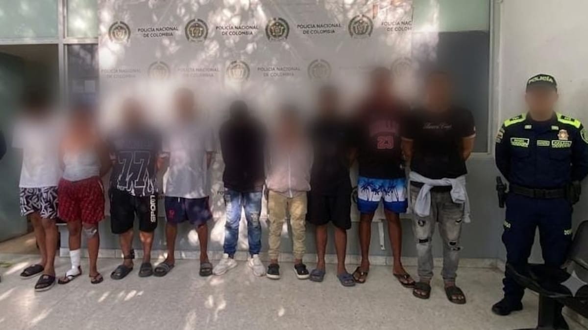 Operativo contra Los Costeños y Los Pepes dejó 17 capturados en Barranquilla