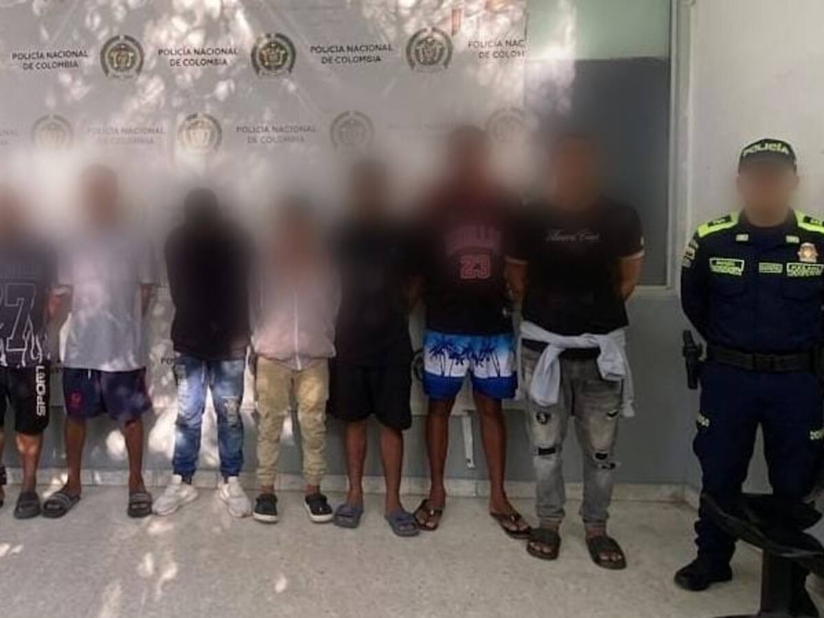 Operativo contra Los Costeños y Los Pepes dejó 17 capturados en Barranquilla