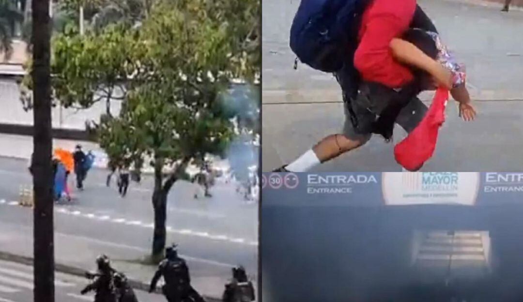 La movilización salió desde el Parque los Deseos y terminaría en Parques del Río