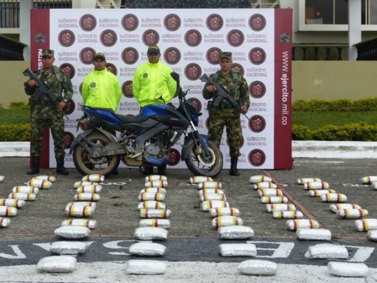 Incautan más de 100 kilos de marihuana que pertenecería a "Cordillera"