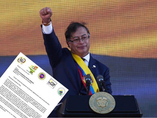 Sindicatos le pidieron al presidente Petro expedir decretos sobre temas laborales