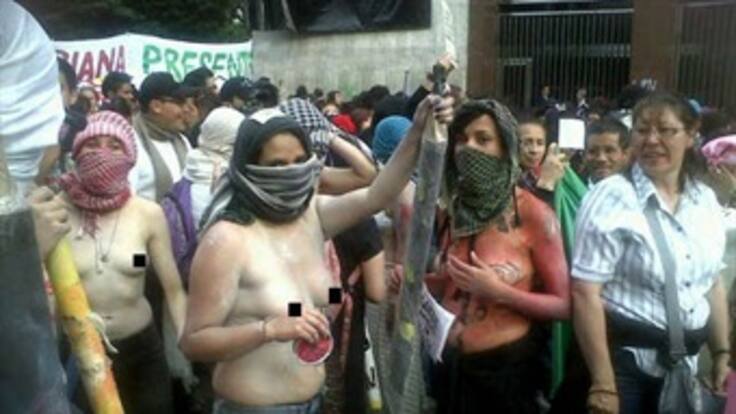 Estudiantes intentaron entrar a la Casa de Nariño