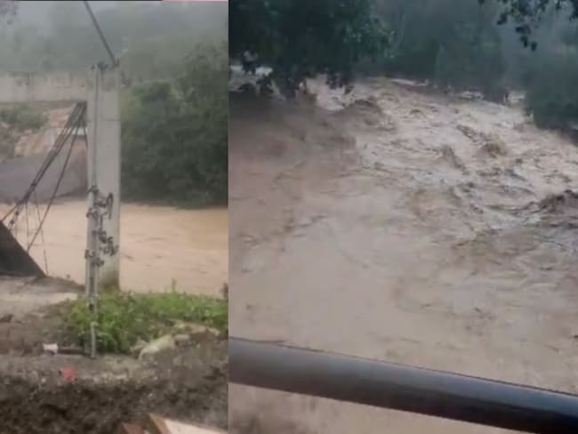 Emergencias en tres municipios del Cauca por fuertes lluvias