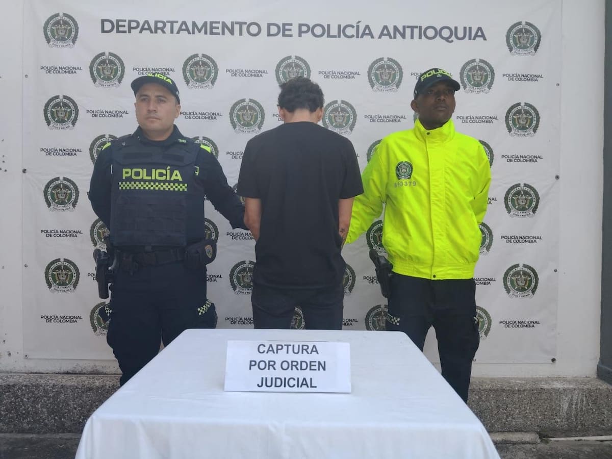 Nueve capturados en Guarne: fue capturado alias “Anestesia”, implicado en varios homicidios