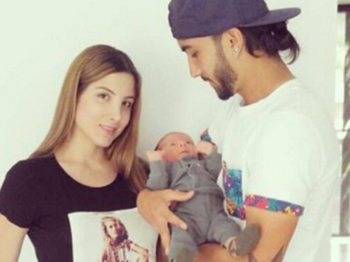 El jugador Sebastián Pérez se convierte en padre por primera vez