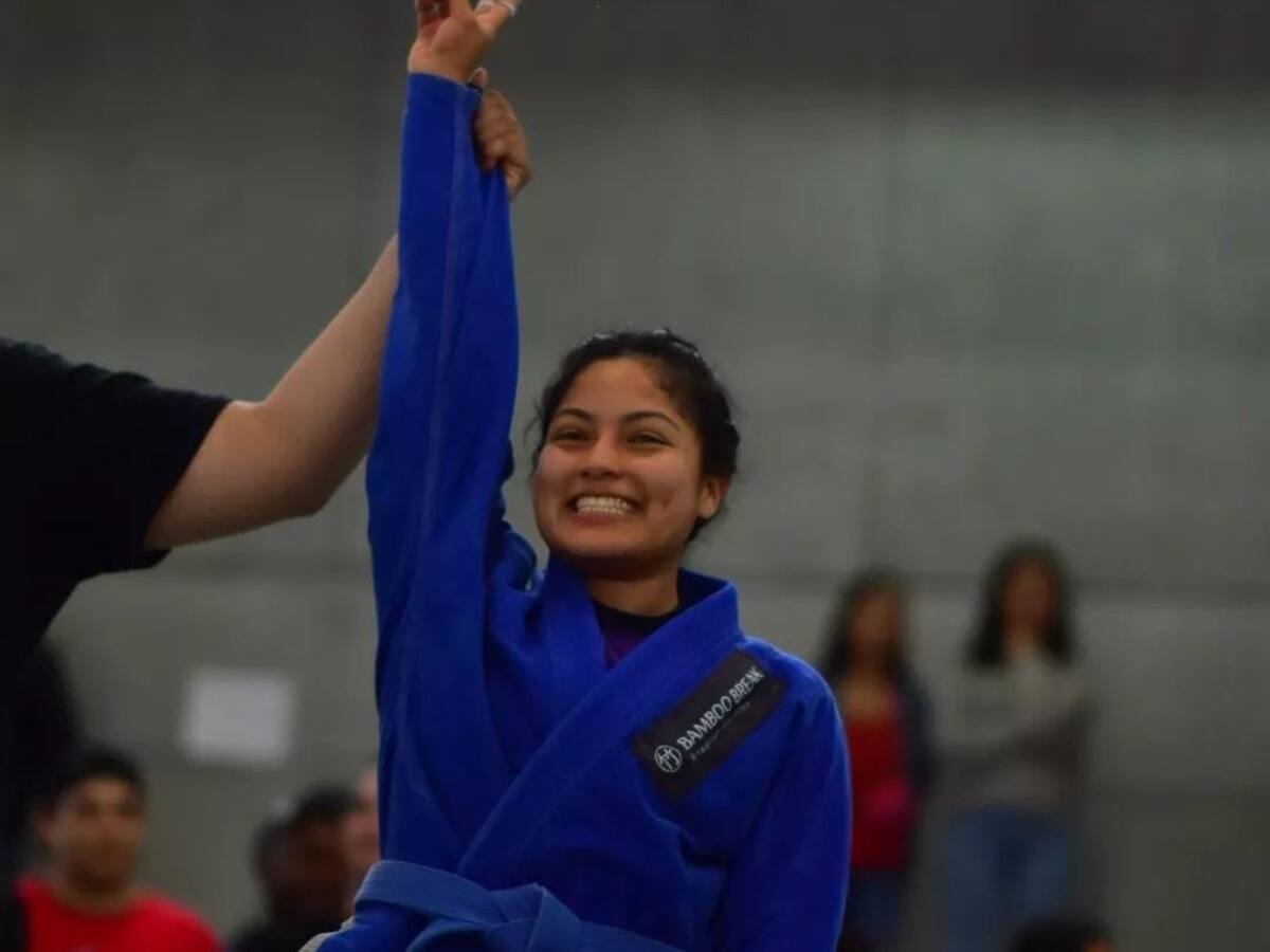 Deportista quindiana se destaca en Jiu-jitsu brasileño, arte marcial de combate