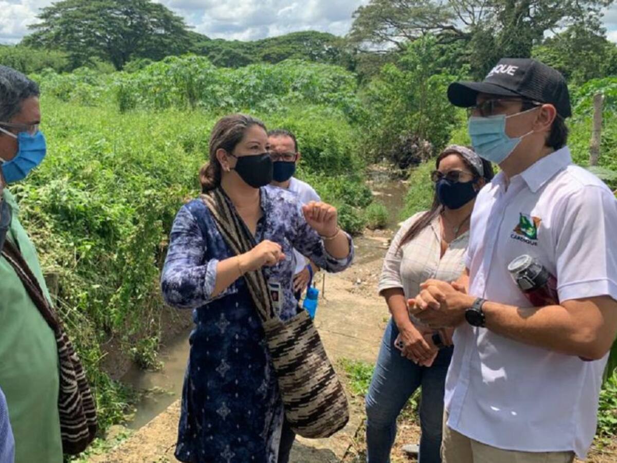 Crearán grupo élite contra vertimientos de aguas residuales en Turbaco