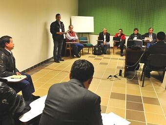 Reunión de Gobierno y campesinos en Boyacá. Foto: Colprensa.