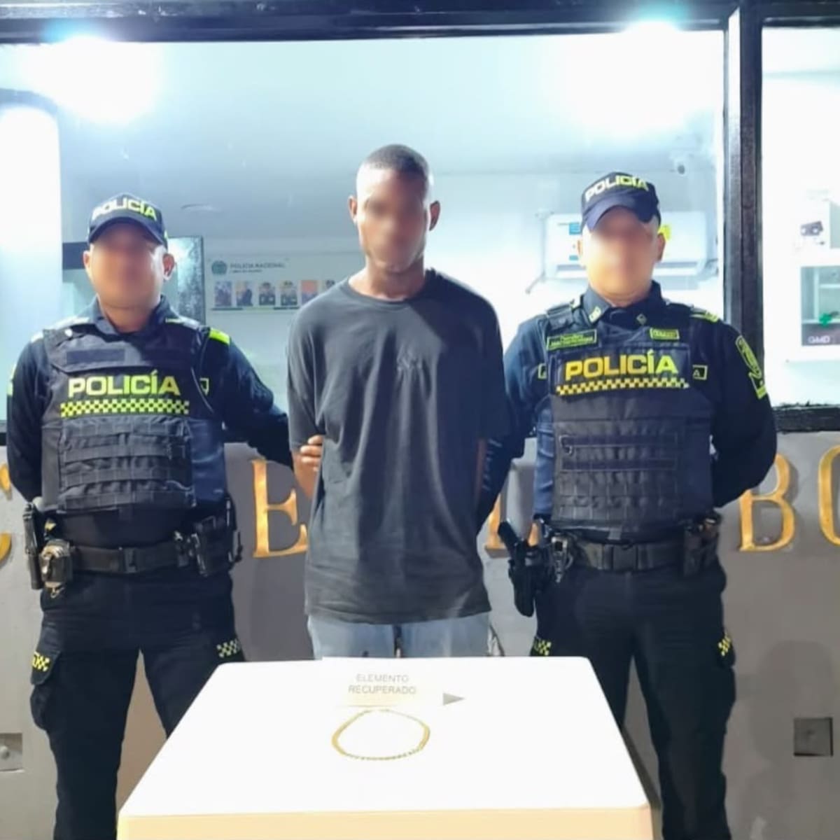 Capturado alias ‘Carlitos’ por presunto hurto de una cadena de oro en Cartagena