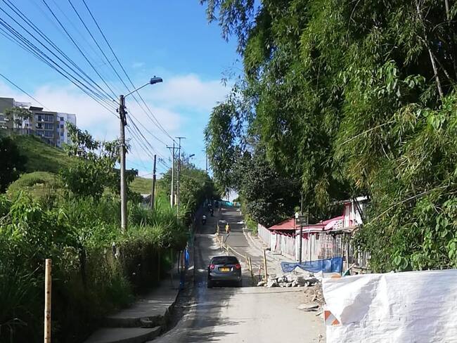 Fue habilitado uno de los carriles de la vía Japón - Frailes - Alcaldía de Dosquebradas.