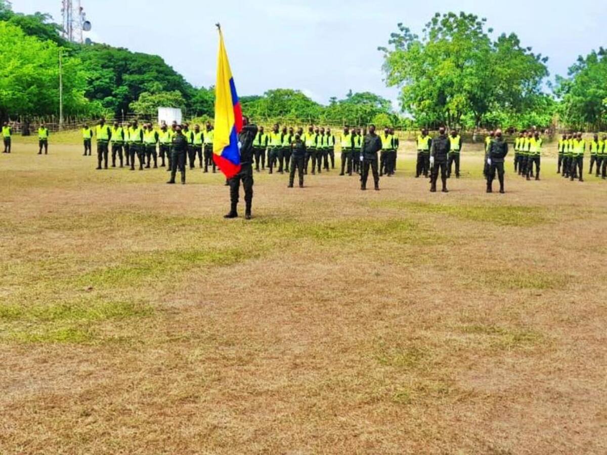 79 auxiliares de policía llegaran a diferentes municipios de Bolívar
