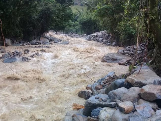 Alerta en Puerto Venus, Antioquia, por eventuales crecientes súbitas