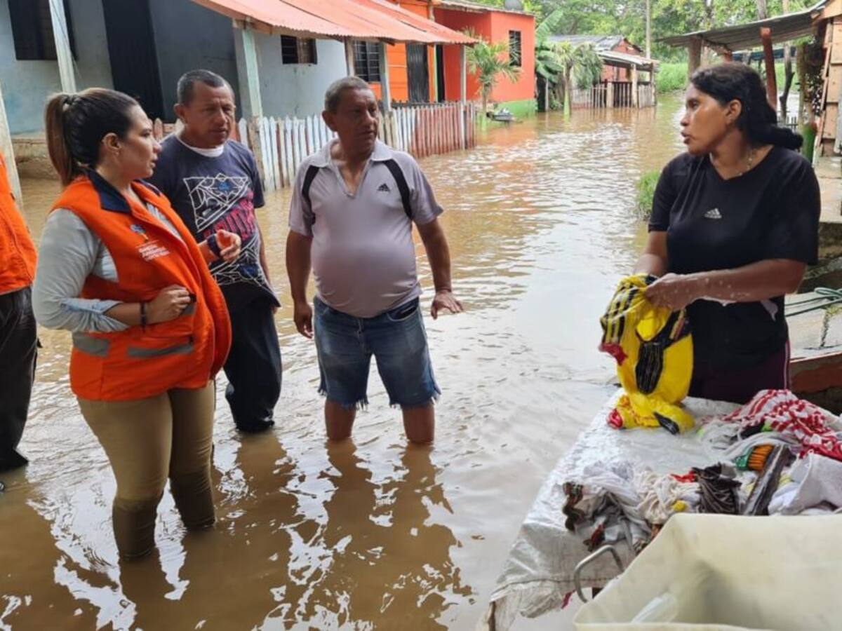Lluvias desbordan ríos y dejan afectaciones en viviendas del Magdalena