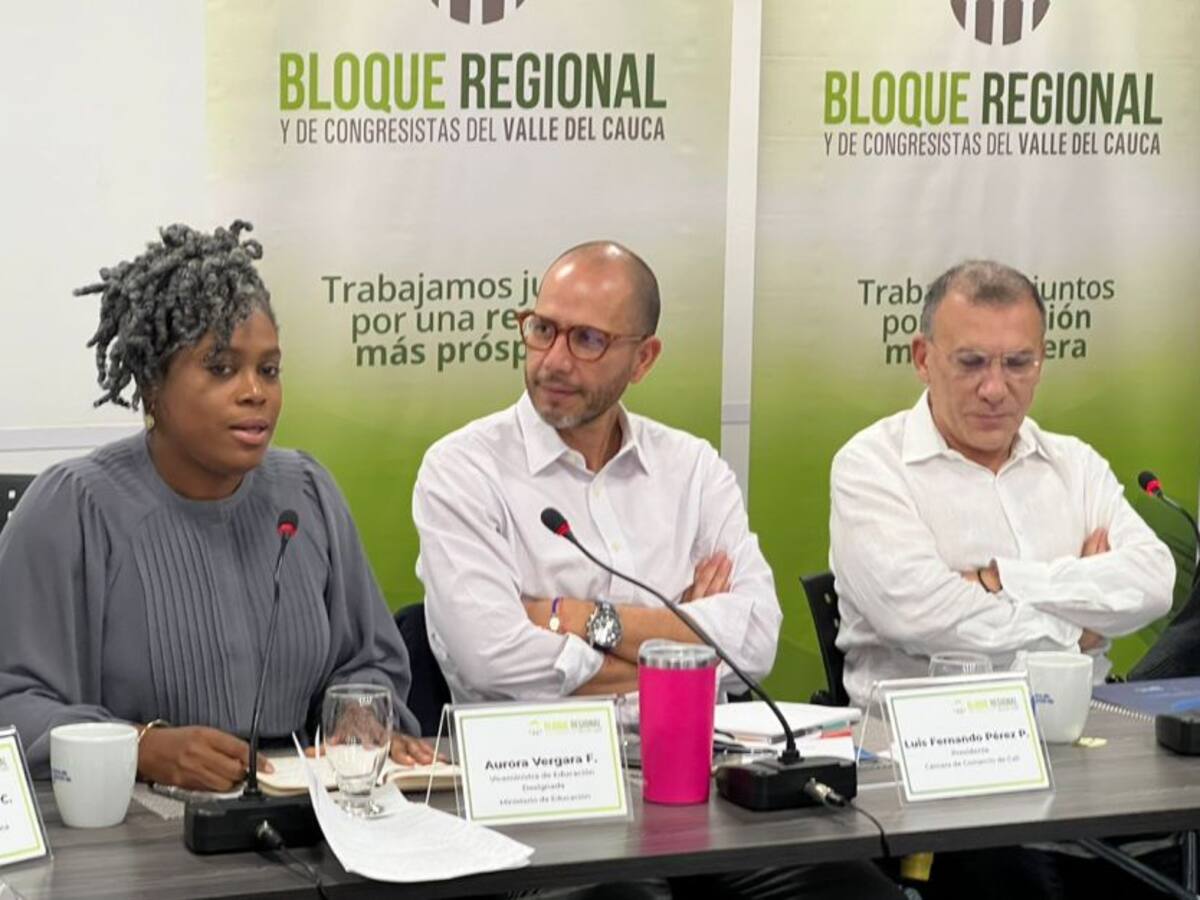 Aurora Vergara viceministra de Educación