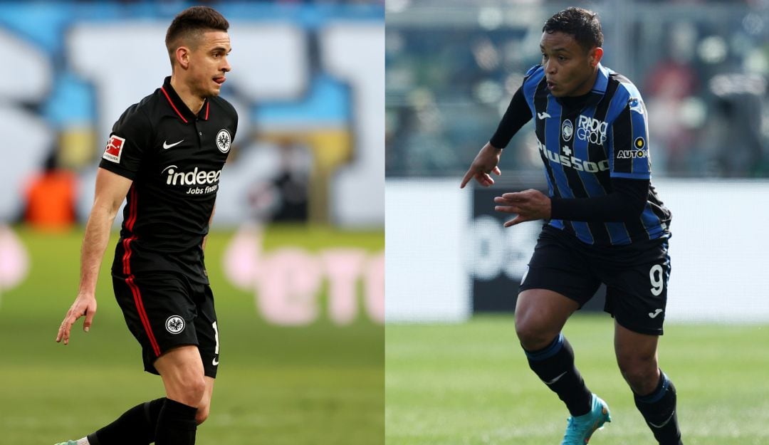 Rafael Santos Borré y Luis Fernando Muriel