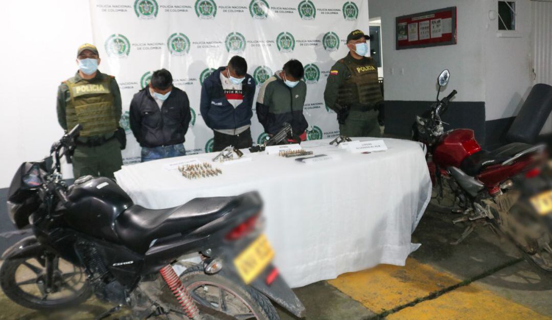 Capturados tres presuntos integrantes del ELN