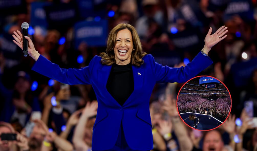 Último día de la Convención Demócrata, se espera el discurso de la vicepresidenta, Kamala Harris. ( Foto: EFE / Caracol Radio )