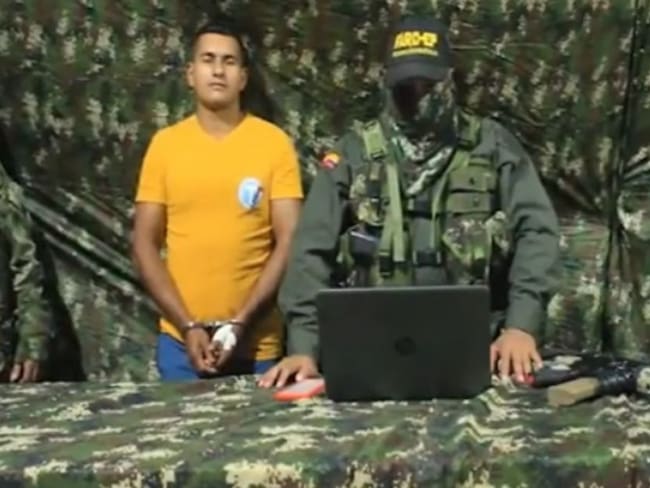 Duverney Vega Bastidas de 34 años de edad, quien previamente apareció esposado en un video difundido por la Segunda Marquetalia, disidencia de las Farc.