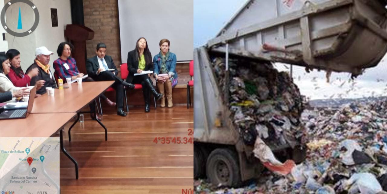 Comunidad del sector aledaño al relleno Sanitario Terrazas del Porvenir de Sogamoso se reunió con viceministro