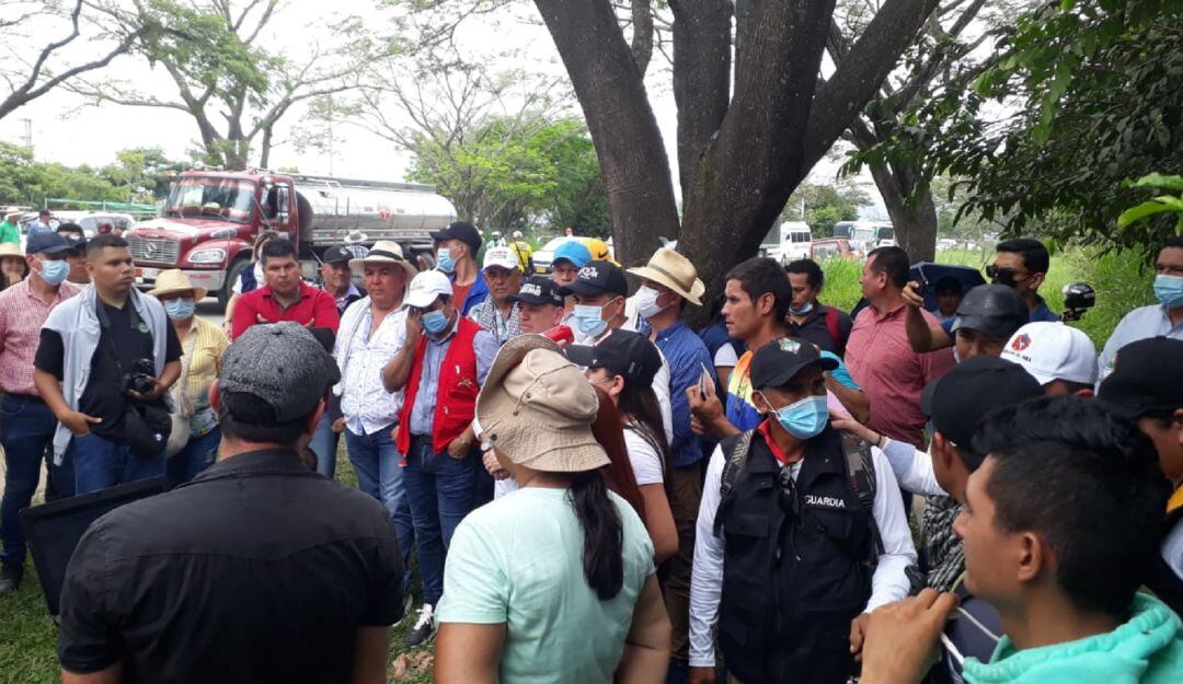 Manifestación, Palermo Huila