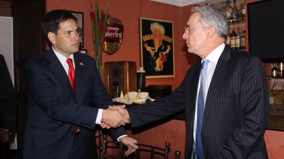 Sienta precedente preocupante: Marco Rubio, secretario de Estado de EE.UU., rechaza condena a Uribe