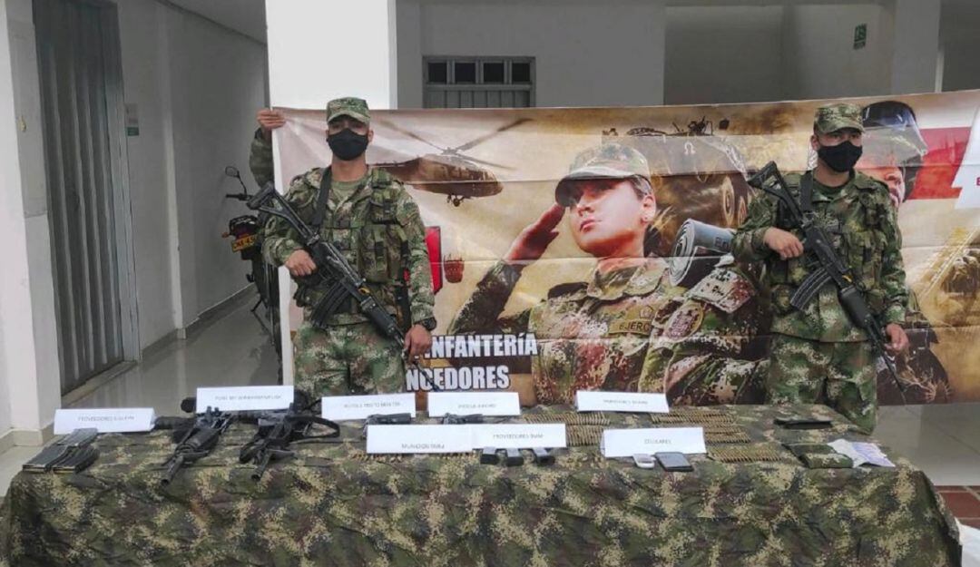 Incautación de armas