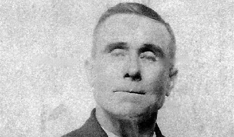 Foto sin fecha del marinero del Titanic, Robert John Hopkins, facilitada por Virginia Hopkins y la Sociedad Internacional del Titanic.