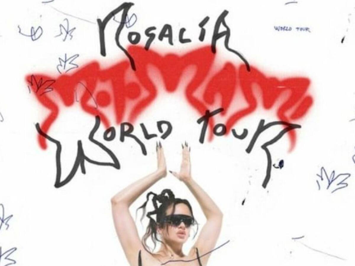 Rosalía llega a Colombia y tenemos todos los detalles de su concierto