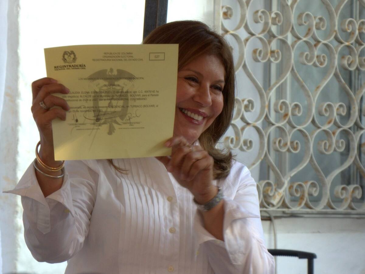 Claudia Espinosa, la primera alcaldesa por elección popular de Turbaco ya tiene credencial