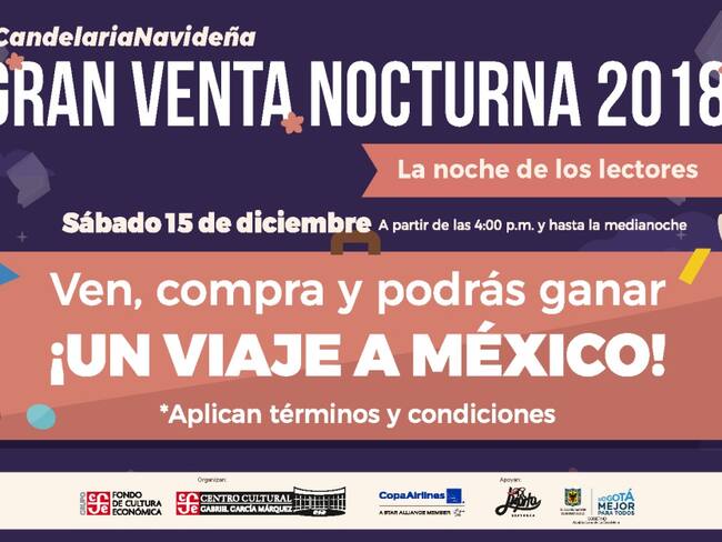 Gran venta nocturna del Fondo de Cultura Económica