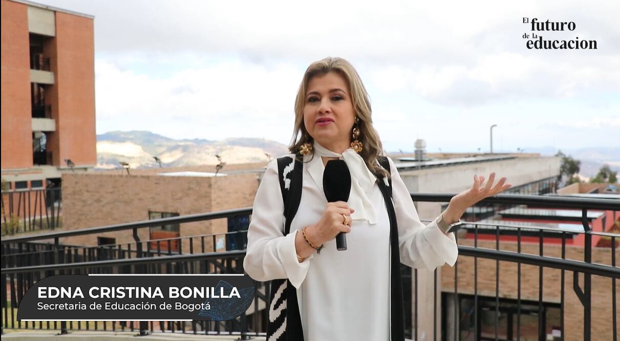 Para Edna Bonilla, secretaria de educación de Bogotá, es clave que el sector público y privado se unan a favor de la educación.  | Foto: Caracol Radio