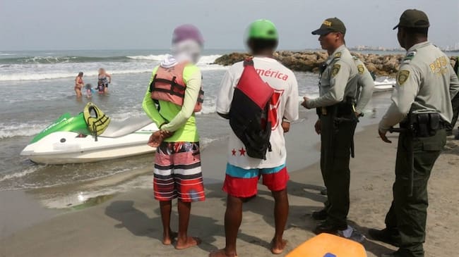 El hombre es sindicado de haber cometido acceso carnal violento a una joven de 25 años de edad. Foto: Policía Cartagena