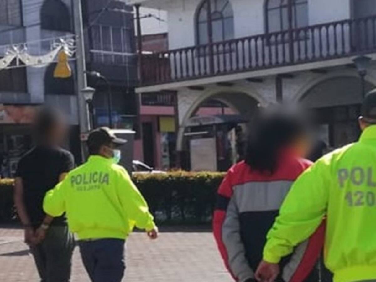 Desmantelado presunto grupo de asaltantes en Villamaría