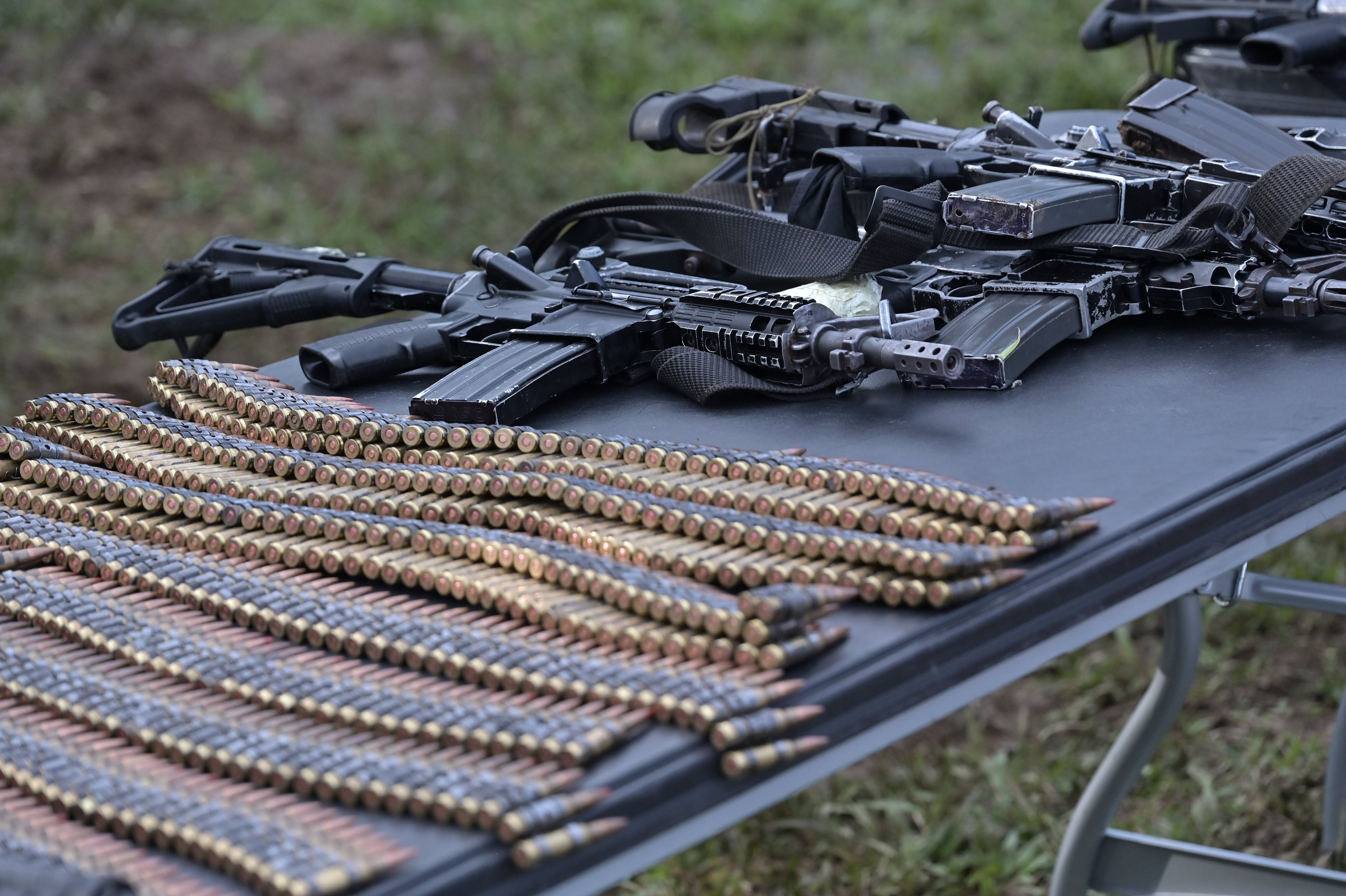 Dejación de armas de integrantes de la Coordinadora Nacional Ejército Bolivariano