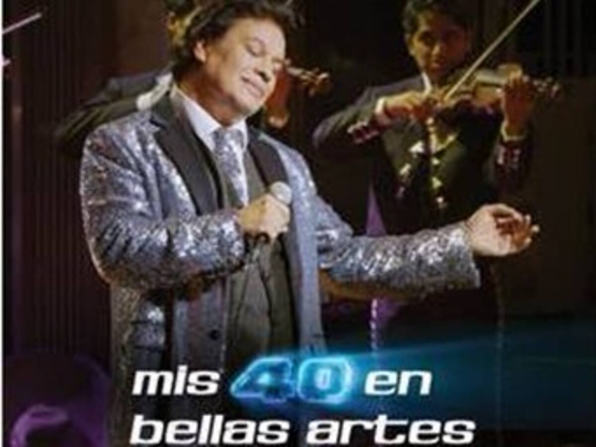 “Mis 40 bellas artes”, lo mejor de Juan Gabriel en concierto inolvidable