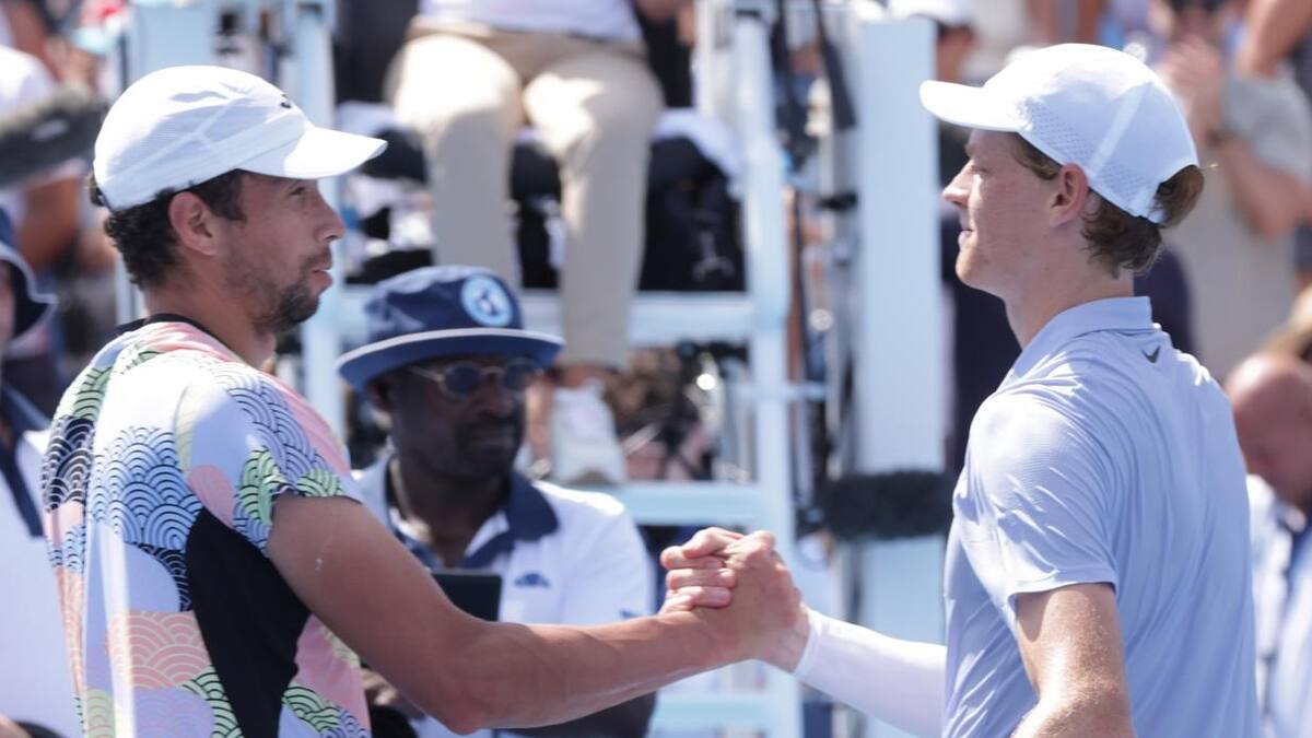 Jannik Sinner le pasó por encima a Daniel Galán en el Masters de Cincinnati: Así quedó el partido