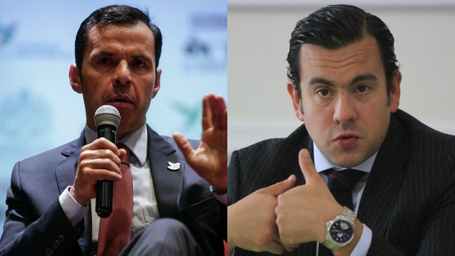 La Reforma Política es la razón de un nuevo choque entre el ministro del Interior, Guillermo Rivera, y el presidente de la Cámara de Representantes, Rodrigo Lara. Foto: Colprensa