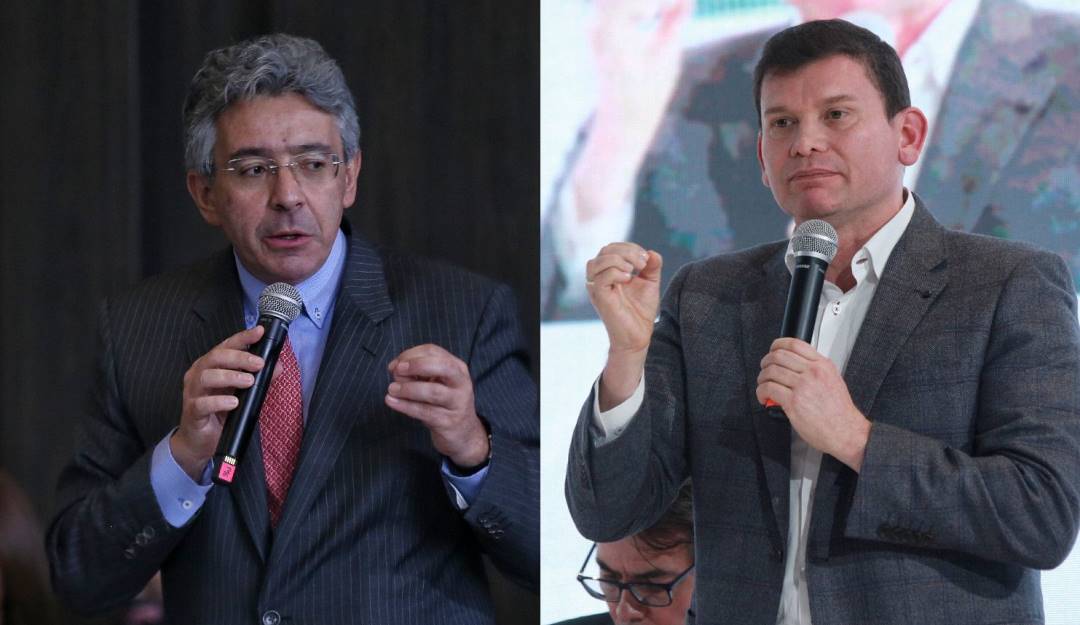 John Milton Rodríguez y Enrique Gómez, candidatos a la Presidencia de Colombia
