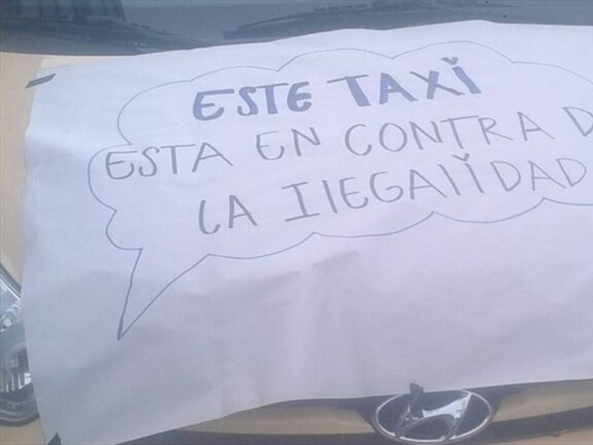 Manizales: Taxistas se unen a la jornada de paro nacional